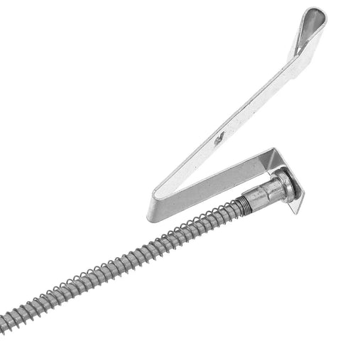 2 Pcs Binding Tool Replacement Pusher Pins And Springs Kit, Durable Metal Parts For Branch And Veg Tying Machines, spring and pin close-up