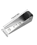 Heavy Duty Gate Support Wheel With Vertical Track Anti Sag Bottom Guide Roller For Sliding Gates And Barn Doors showing a stainless steel roller design.