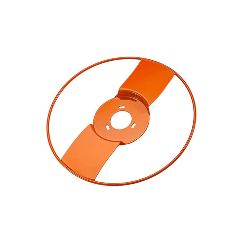 Heavy Duty Mower Deck Guard Shield For Debris Protection And Longevity, Thickened Steel Brush Cutter Protector, top view