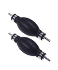 Two Pack Bulb Type Rubber Fuel Primer Pump Kit For Marine Boats Six Millimeter One Quarter Inch Fuel Transfer Vacuum Line
