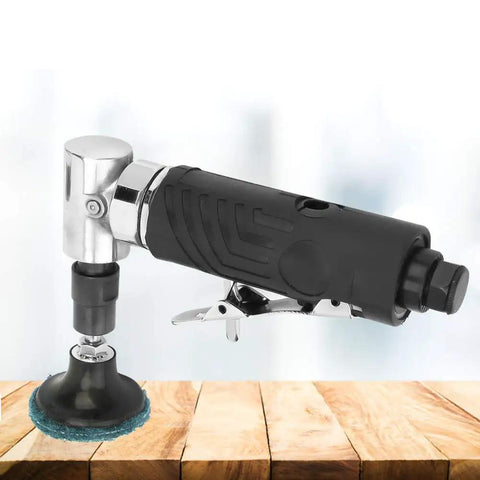 90 Degree Angle Die Grinder 20000 RPM Pneumatic Air Tool With Comfortable Handle Grip for polishing wood.