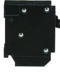 Side view of HOMT3015 Miniature Circuit Breaker for Home Panels With Thermal Magnetic Protection 15 Amp Heavy Duty, compact design.