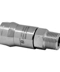 Heavy Duty Rotary Unions Swivel G1 Three Eighth Inch NPTF To G2 Three Eighth Inch NPTM Built To Last High Pressure Cleaning Hose Connection Ceiling Boom And Hydraulics Maintenance Free Pro Grade Durability stainless steel swivel fitting