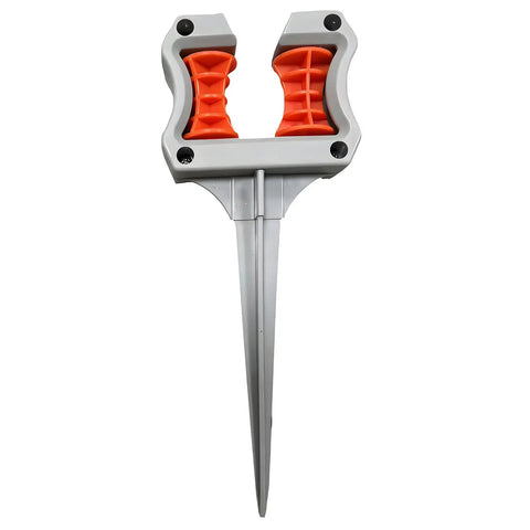 Easy Install Garden Hose Guide Spikes Top Roller No Tools Boost Irrigation Efficiency Quick Hose Positioning Lawn Spikes Holder