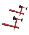 Rock Solid 20mm Aluminum Bench Dog Clamps With Soft Pads For Woodworking Workbench Hold Downs Secure 0.79 Inch Rod Into Standard Dog Holes