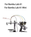 AMS Lite Five-Way Filament Hub Kit for Bambu Lab A1 and A1 Mini showing multi-color filament routing system
