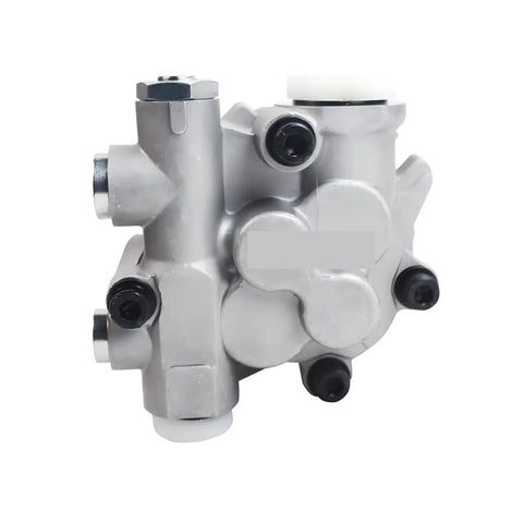 Premium K5V160 Hydraulic Gear Pump Repair Kit For SH3506 Excavator Main Pump DTP Beefed Up High Performance Gear Pump Replacement For Durable Hydraulic System K5V160DTP Spare Parts Solution, silver hydraulic pump body with ports