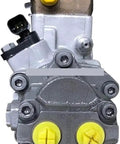 Ridiculously Durable Fuel Feed Transfer Lift Pump Crafted To Run Clean And Swap Out Your Dying Injection Pump For Cat 420E 430E 450E Plus Perkins C4 C6 Machines 2641A405 324-0532, top view showing connectors and yellow caps.