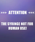 Image warning: Dead On Accurate 31 Gauge 1cc Insulin Syringe With Sharp 5/16 Inch Needles not for human use.