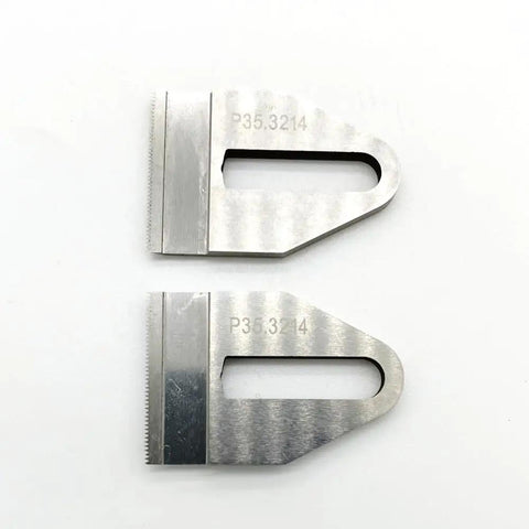 P35.3214 Cutter Spare Part For P328 And P329 Battery Powered Plastic Strapping Tool Replacement Cutter For Quick Setup Durable Blade Easy Install Fits P328 P329 Tension Tools Ideal For On Site Repairs, stainless steel blades
