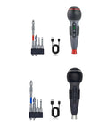 Fast Charging Cordless Mini Drill With USB Charging And Six Interchangeable Bits Including Phillips And Flathead