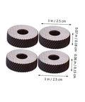 4Pcs Beefy High Strength Diagonal Replacement Knurling Wheel Set For Surface Texturing Coarse Knurling Tools Durable Steel Construction
