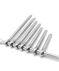 220 Piece Cotter Pin Assortment Kit For Automotive Workshop And Engine Repairs, DIY Friendly And Easy To Use Dowel Hardware Set With Mixed Sizes For Cars, Trucks, And Fast Fixes. silver steel cotter pins assorted sizes