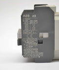 Side view of Single AC Contactor A9-30-01 1000V DC Rated 26A 110-120VAC Coil 60/50Hz 7.5HP Motor Control Relay 3-Pole Part B300348