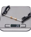Rear Sway Bar And Anti Tilt Link Kit For 1 By 10 RC Crawlers Aluminum Alloy Upgrade weighing 39g on digital scale