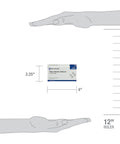 First Aid Only triple antibiotic ointment box of 12 packets, white box with blue accents.