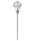 One Half Inch NPT Thread Thermocouple Terminal Head PT100 Stainless Steel Temperature Sensor Probe 200mm Length, Heavy Duty Pro-Grade Temp Probe for Easy Control and Precise Process Monitoring