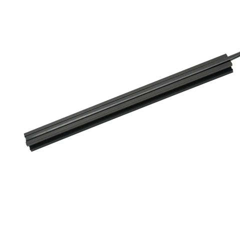 Five Meter Dust Protection Soft Cover Seal Strip For 20 Series Aluminum Profiles With 6mm Slot Durable Shield Guard To Cut Dust And Wear Slash Collisions And Keep Industrial Machines Running Smooth Clean And Efficient. black 5m seal strip for 20 series aluminum, 6mm slot
