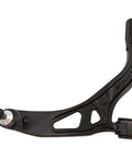 Heavy Duty Steering And Suspension Kit With Front Control Arms Ball Joints Tie Rod Ends Fit 2016 2017 Ford Explorer, black control arm shown.