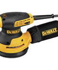 Random Orbit Sander With Variable Speed 5 Inch 3 Amp Corded Electric Low Vibration Design With Counterweight Dust Port