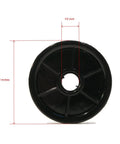 Measured Pack Of 2 Idler Pulleys For Garage Door Opener Chamberlain And LiftMaster 144C56, showing dimensions