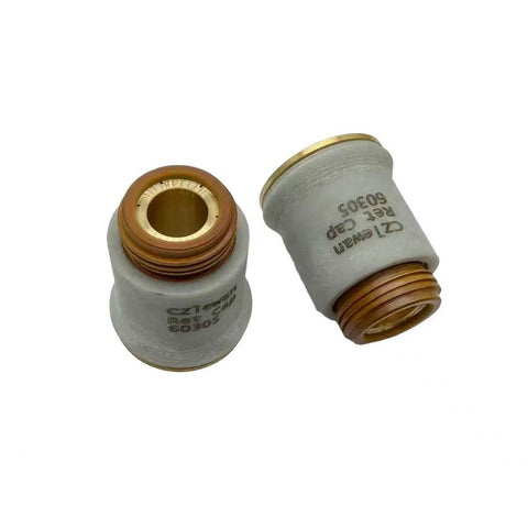 Two Pack 60305 Retaining Cap For Razorweld X45 Vipercut 30 Plasma Cutter Consumables OEM Compatible Replacement