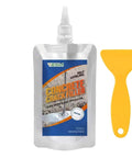 Premium Concrete Crack Filler And Pool Deck Textured Patch With Base Seal For Kool Deck Restore Gray Non Slip Barefoot Ready Resurfacing Compound with yellow applicator