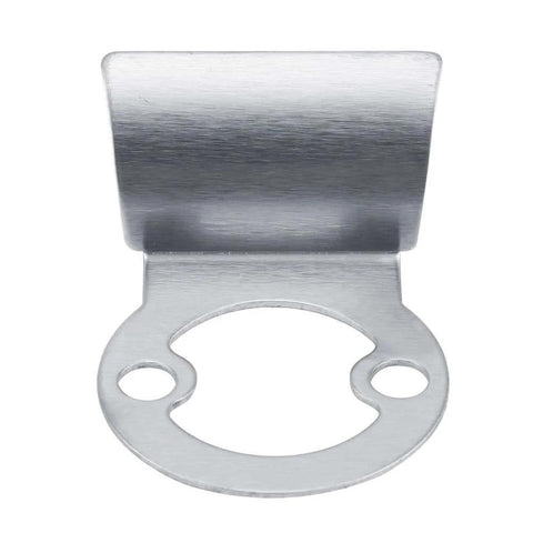 Public Restroom Privacy Door Bolt With Engaged Vacant Indicator And Zinc Alloy Handle, mounting plate for easy installation