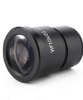 Wide Field Stereo Microscope Eyepiece 10X Magnification With 30mm Mount WF10X20 For Compound Biological Microscopes, black metal