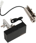 SMP Plus Sliding Magnetic Banjo Pickup For 5 String Banjos, Feedback Free Humbucker With No Solder Install components