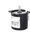 High Torque Synchronous Gear Motor CW CCW Micro Electric Motor 110V AC With Permanent Magnet Drive in black housing