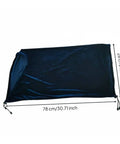 Hella Durable Inflatable Boat Fender Wrapped In Ultra Plush Velvet Keeps Dock Scratches At Bay Adjustable Closed End Marine Sock measuring 78x28 cm.