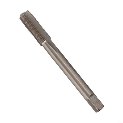 Beefy 5/16-36 Right Hand Thread Tap For Metalworking, Pro Grade Tapping Tool Built For Clean, Precise Threads In Steel, Aluminum And Alloys, 36 TPI, Heavy Duty High Grade Steel, Industrial Machining Supply One Pack, showing thread detail.