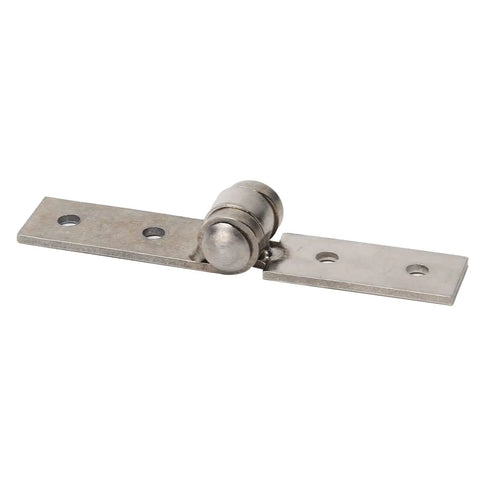 Stainless Steel Frameless Folding Window Hinge Heavy Duty Butt Hinge, polished finish, 8.6x2.3cm, for cabinet doors, electrical boxes, and furniture