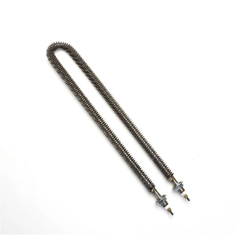 Slick U Shape Fin Heater With M16 Mounting For Snug Fits. 220V Electric oven element with dual metal fins.