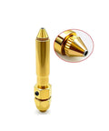 Heavy Duty Laser Welding Wire Feed Hose For Fiber Laser Welders with detailed close-up of golden connector