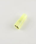 Built Tough Fully Nylon Insulated Interlock Barrel Female Disconnect Terminal Plug And Play Slick Wire Connector Rated 600V and 1000V, yellow.