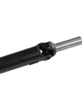 Beefy Rear Center Support Bearing For Chevy Avalanche Driveshaft showing black metal construction and joint for driveline stability.