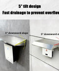 Universal Outdoor Electric Vehicle Charger Cover Hella Weatherproof Protector Roof For Charging Stations Solid Steel Housing with 5° slope design.