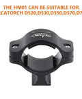 Lightweight Helmet Mount For Dive Lights And Scuba Gear Beefy Aircraft Grade Aluminum Fits D520 D530 D550 D570 D710