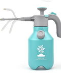 Half Gallon Garden Hand Pump Sprayer With 360 Degree Spray Rod Adjustable Nozzle Leak Proof Design Safety Valve and Water Mister