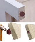 60 Piece Nail On Furniture Sliders For Hardwood Floors Heavy Duty Chair Leg Protectors Table Foot Glides No Sweat Install on wooden furniture.