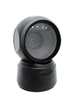 Black 1D 2D QR Barcode Scanner With Buzzer And LED Indicator Automatic Omnidirectional Desktop Reader for Retail and POS