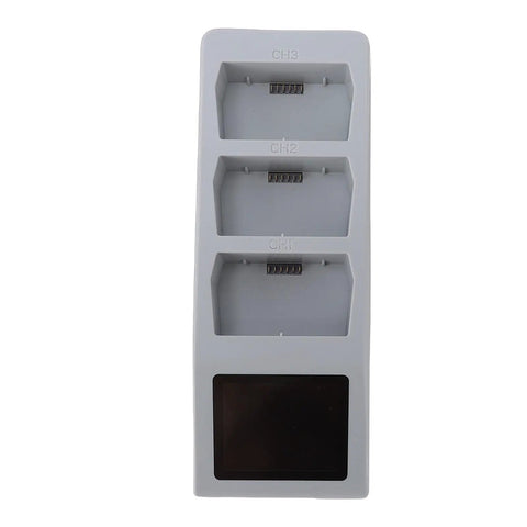 Drone Battery Charger Hub With LCD Real Time Monitoring No Guesswork 65W Parallel Charging For Three Batteries