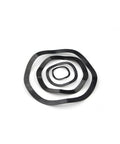 129 Piece Wave Washers Kit M3 To M24, Elastic Metal Gasket Set In 65 Mn Steel, Pro Grade Locking Washers For Automotive, Machinery And DIY Projects, Black Finish, Internal Assortment shown stacked