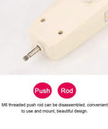 Analog Dynamometer And Force Gauge 300N Capacity Handheld Push And Pull Tester For Industrial Use With Flat Tip Cone Tip And Hook Included, M6 push rod