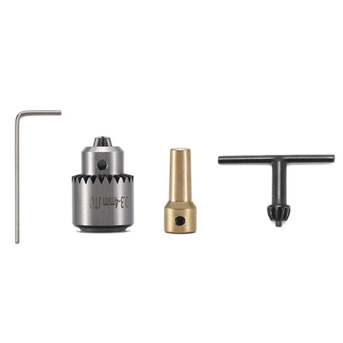 Upgrade Your Toolkit With This Durable Electric Drill Collet Set Perfect For Compact DIY Projects And Heavy Duty Stuff. Featuring 4mm Stainless Steel Construction And Includes Chuck Wrench For Easy Grip On Routers And Milling Machines No Matter If You - 4mm drill collet set with wrench, stainless steel and accessories.