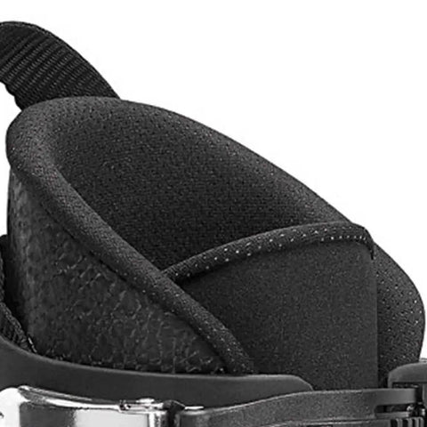 Close-up of M12 UFS Inline Skates For Men Size 10 UK 45 EU with durable polyurethane ankle support.