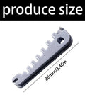 Eyeglass Frame Adjustment Tool for Regular Frames Quick No Fuss Repair for Small Deformations 88mm showing slot sizes