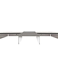 Front view of Signature Series Metal Fabrication Plate Bead Roller Table With Textured HPDE Top and deep countersunk hardware.